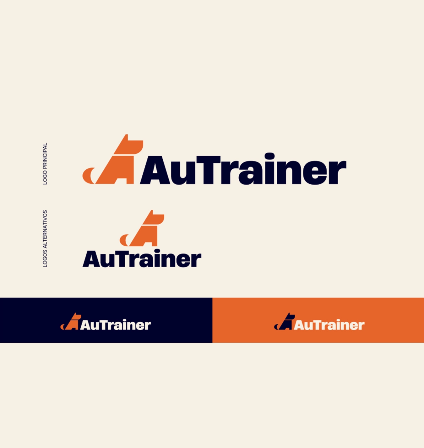 Identidade visual Autrainer