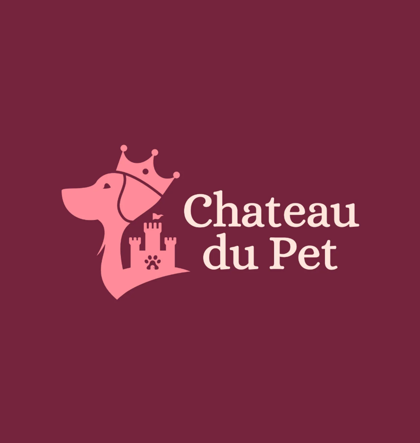 Identidade visual Chateau Du Pet